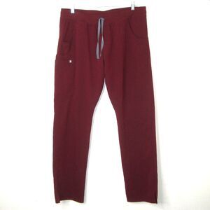 Figs Women's Deep Red Joggers
